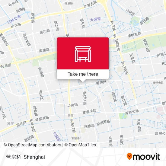 营房桥 map