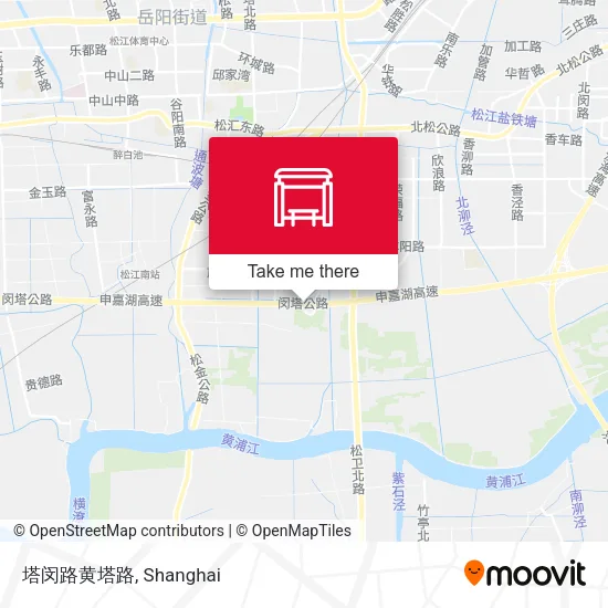 塔闵路黄塔路 map