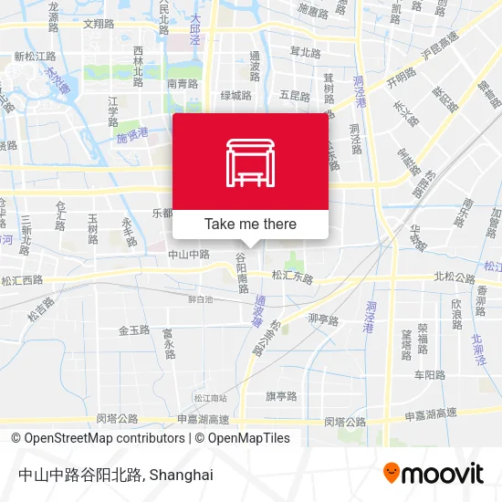 中山中路谷阳北路 map