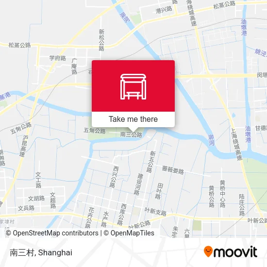 南三村 map