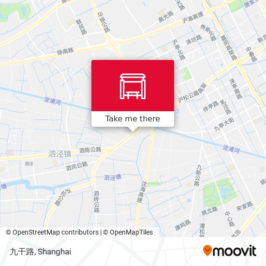 九干路 map