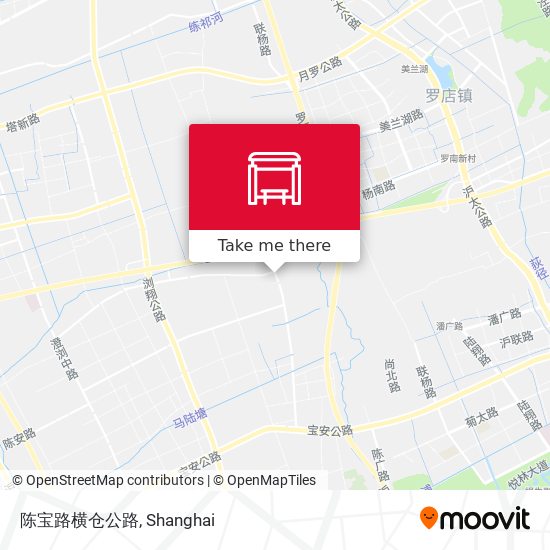 陈宝路横仓公路 map