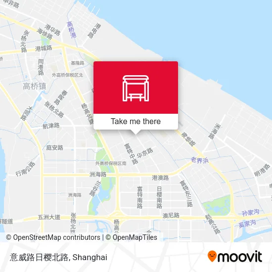 意威路日樱北路 map