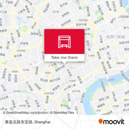 肇嘉浜路东安路 map