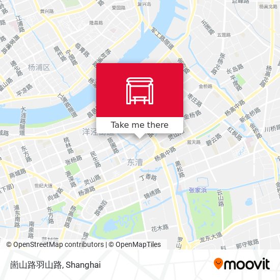 崮山路羽山路 map