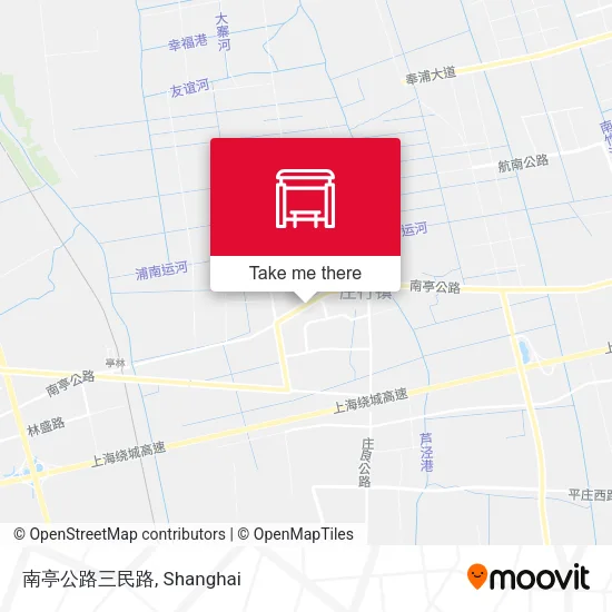 南亭公路三民路 map