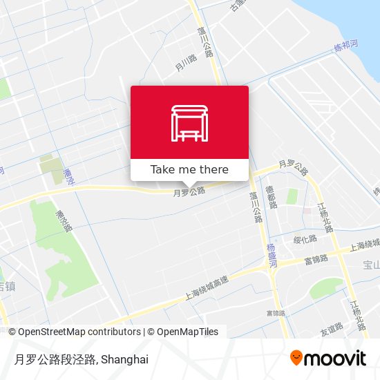 月罗公路段泾路 map