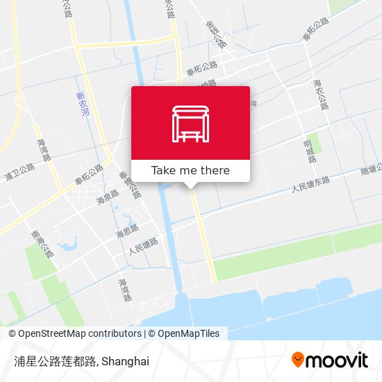 浦星公路莲都路 map