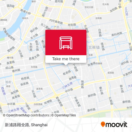 新浦路顾全路 map