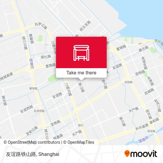 友谊路铁山路 map