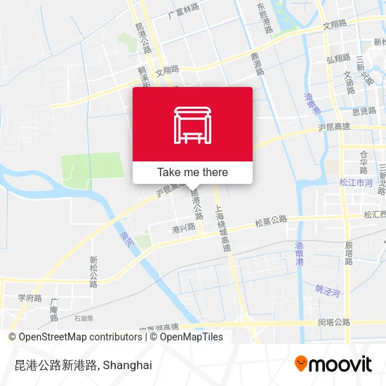 昆港公路新港路 map