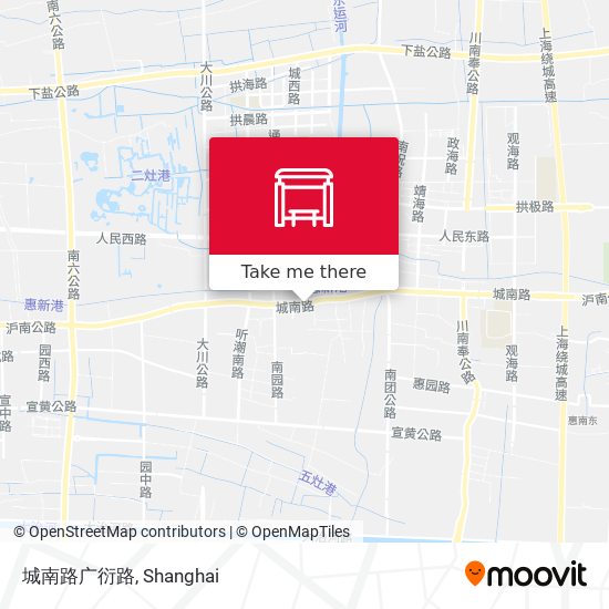 城南路广衍路 map