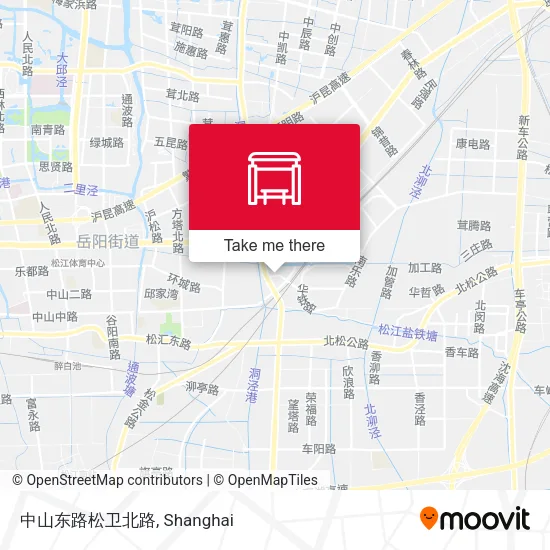 中山东路松卫北路 map