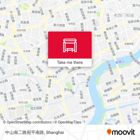 中山南二路宛平南路 map