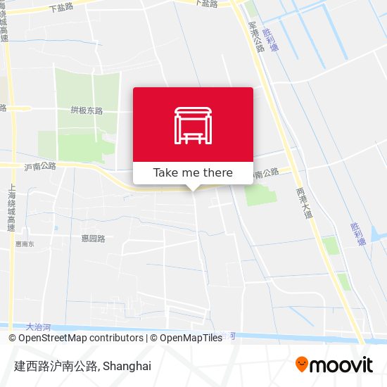 建西路沪南公路 map