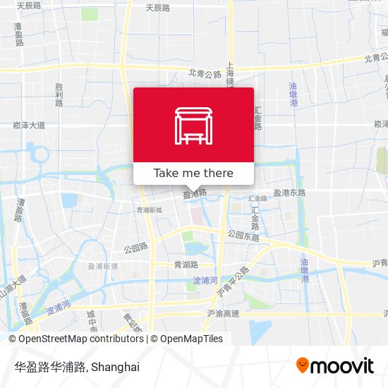 华盈路华浦路 map