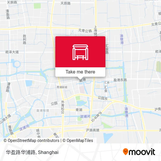 华盈路华浦路 map