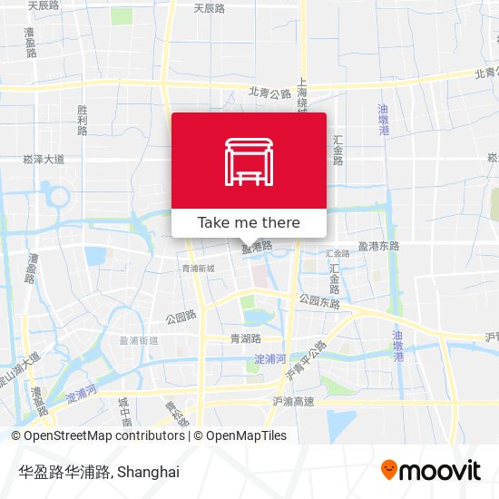 华盈路华浦路 map