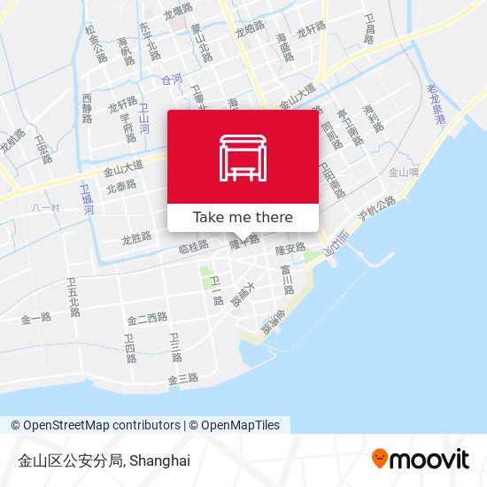 金山区公安分局 map