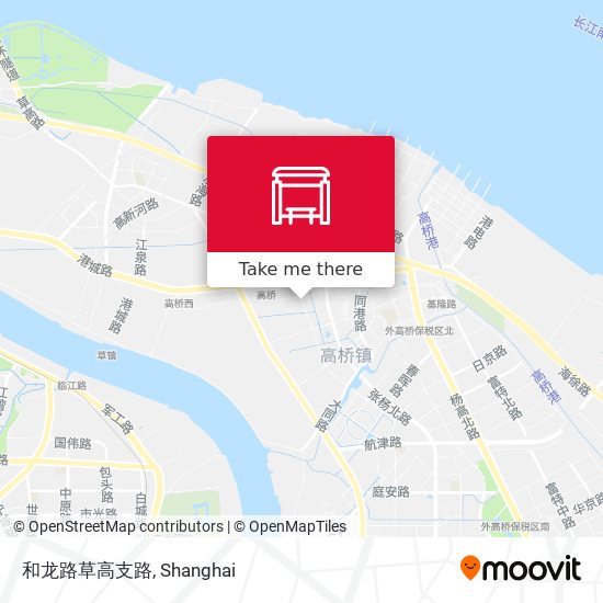 和龙路草高支路 map