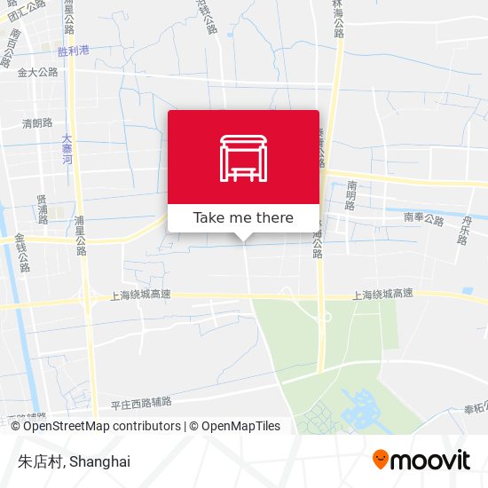 朱店村 map