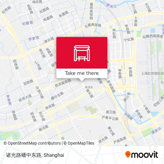 诸光路蟠中东路 map