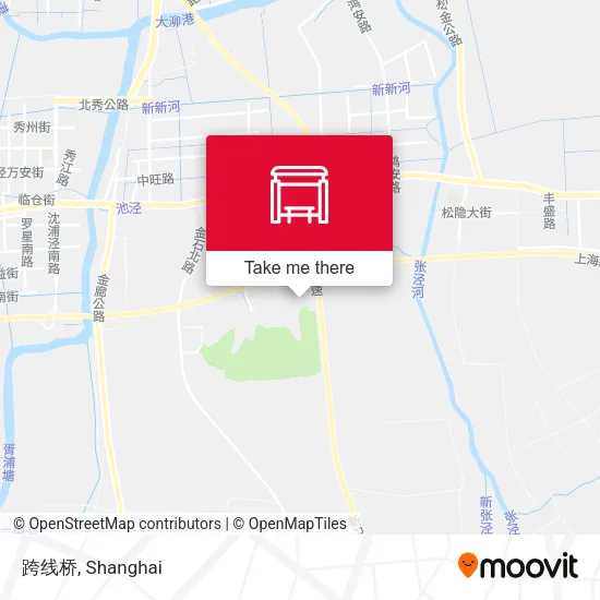 跨线桥 map