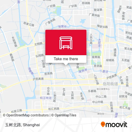 玉树北路 map