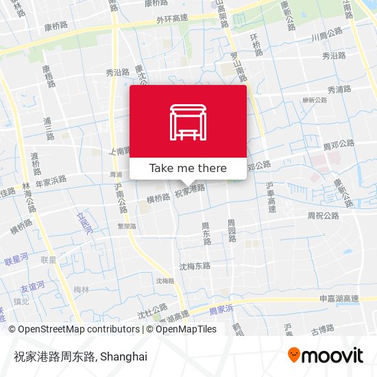祝家港路周东路 map