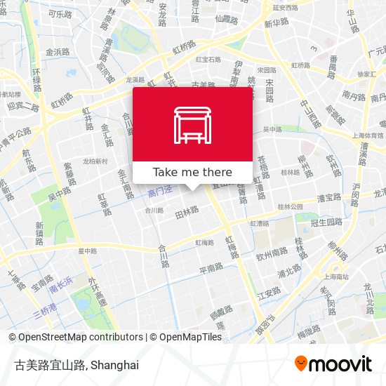 古美路宜山路 map