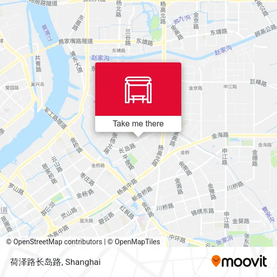 荷泽路长岛路 map
