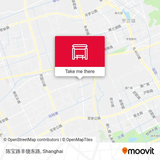陈宝路丰饶东路 map