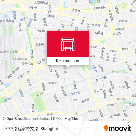 虹中路程家桥支路 map