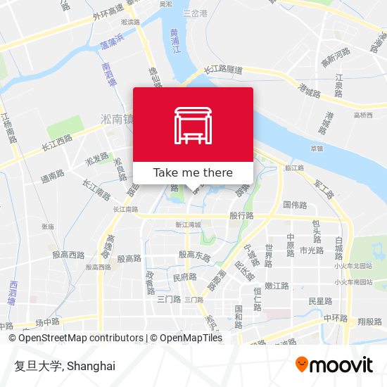 复旦大学 map