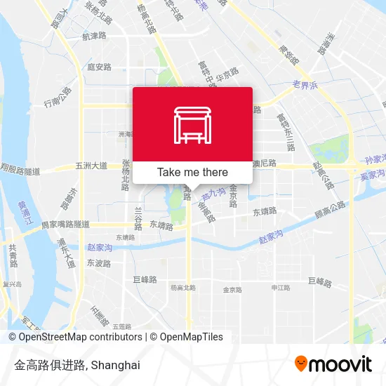 金高路俱进路 map
