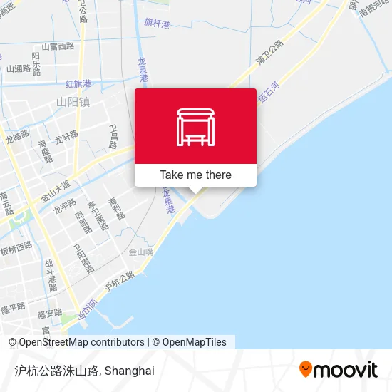 沪杭公路洙山路 map