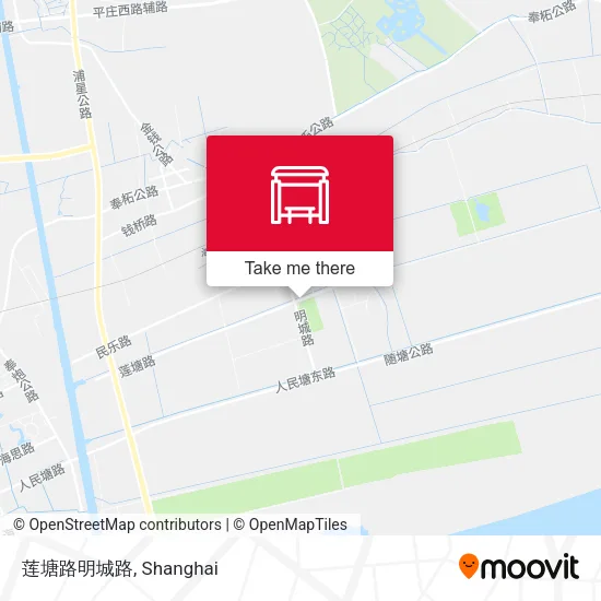 莲塘路明城路 map