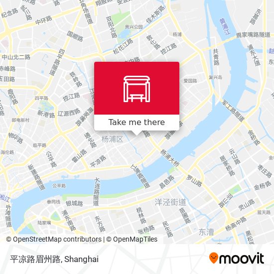 平凉路眉州路 map
