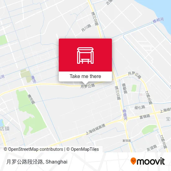 月罗公路段泾路 map