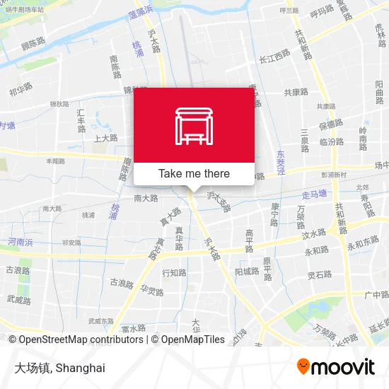 大场镇 map