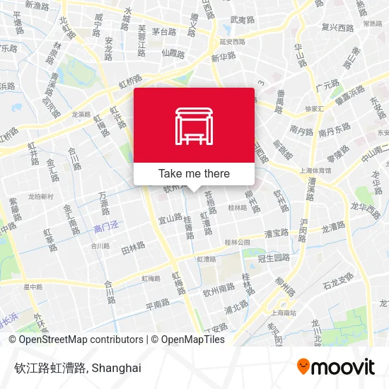 钦江路虹漕路 map