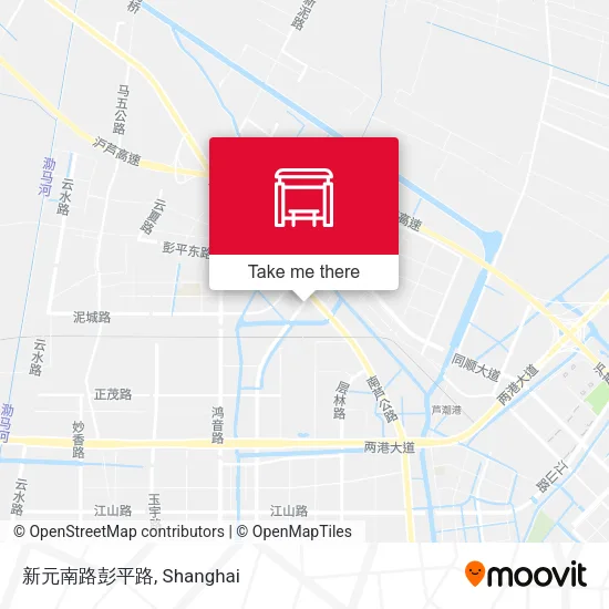 新元南路彭平路 map