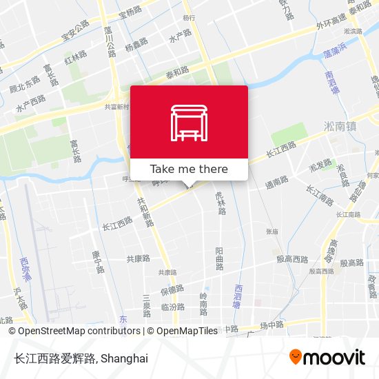 长江西路爱辉路 map