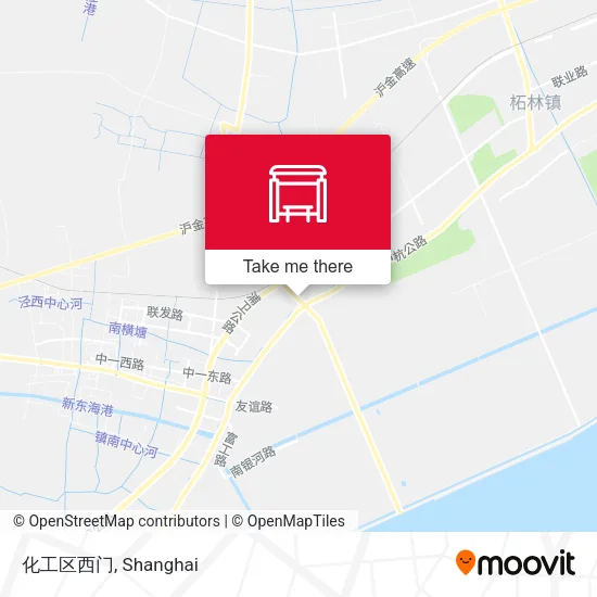 化工区西门 map