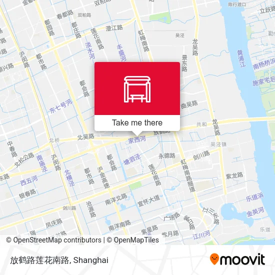 放鹤路莲花南路 map