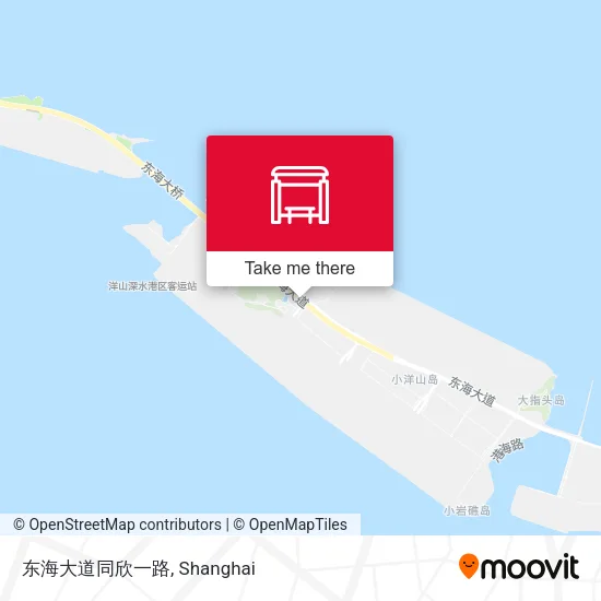 东海大道同欣一路 map