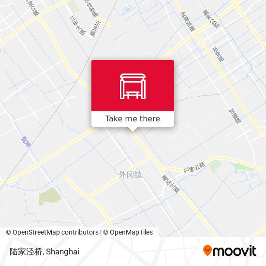 陆家泾桥 map