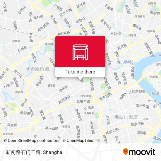 新闸路石门二路 map