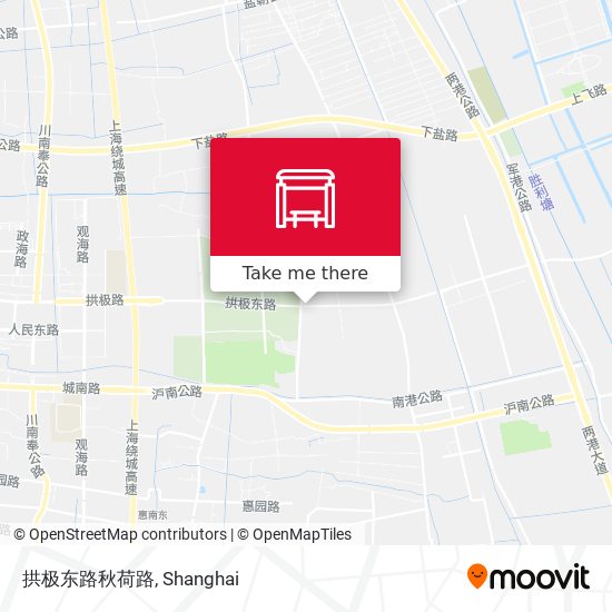 拱极东路秋荷路 map