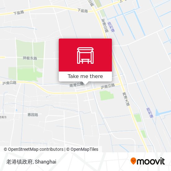 老港镇政府 map